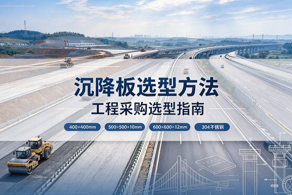 罗山沉降板选择方法