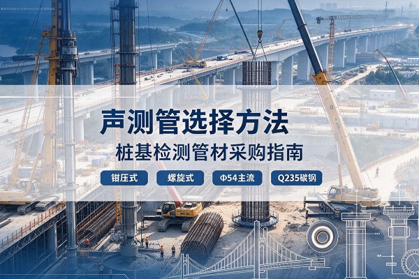 罗山声测管选型标准