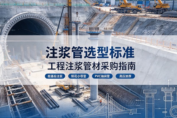 罗山注浆管选型标准