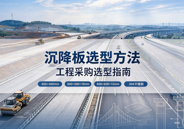 罗山沉降板选择方法